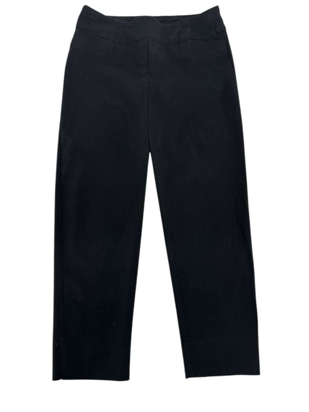 ZAC & RACHEL / Black Ankle Length Straight Leg Skinny Fit Pants / Size 10